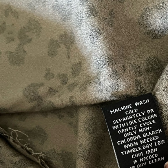 Premise|Olive Animal Print, Leopard Print Long Kimono Blazer, Size XS•••NWT - Picture 11 of 14